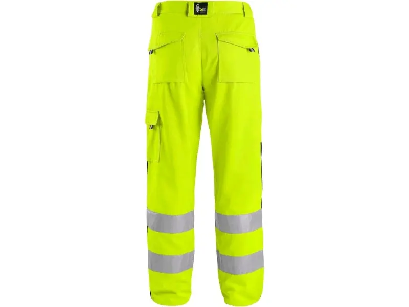 Kalhoty CXS NORWICH, výstražné, pánské, žluto-modré, vel. 68